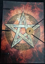 Leather Journal - Pentagram