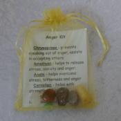 Crystal Healing Tumble Stone Kit - Anger