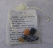 Crystal Healing Tumble Stone Kit - Fear