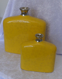 Unique & Quirky Yellow Vases