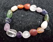 Tumbled Gemstone Bracelet