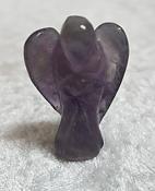 Amethyst Angel Carving - 2.5cm (1 inch)