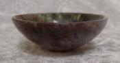 Three (3) Inch Moss Agate Gemstone Bowl