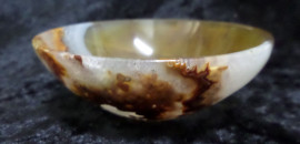 Three (3) Inch Yellow Chalcedony Gemstone Bowl