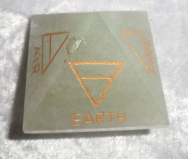 Four (4) Element Green Aventurine Pyramid